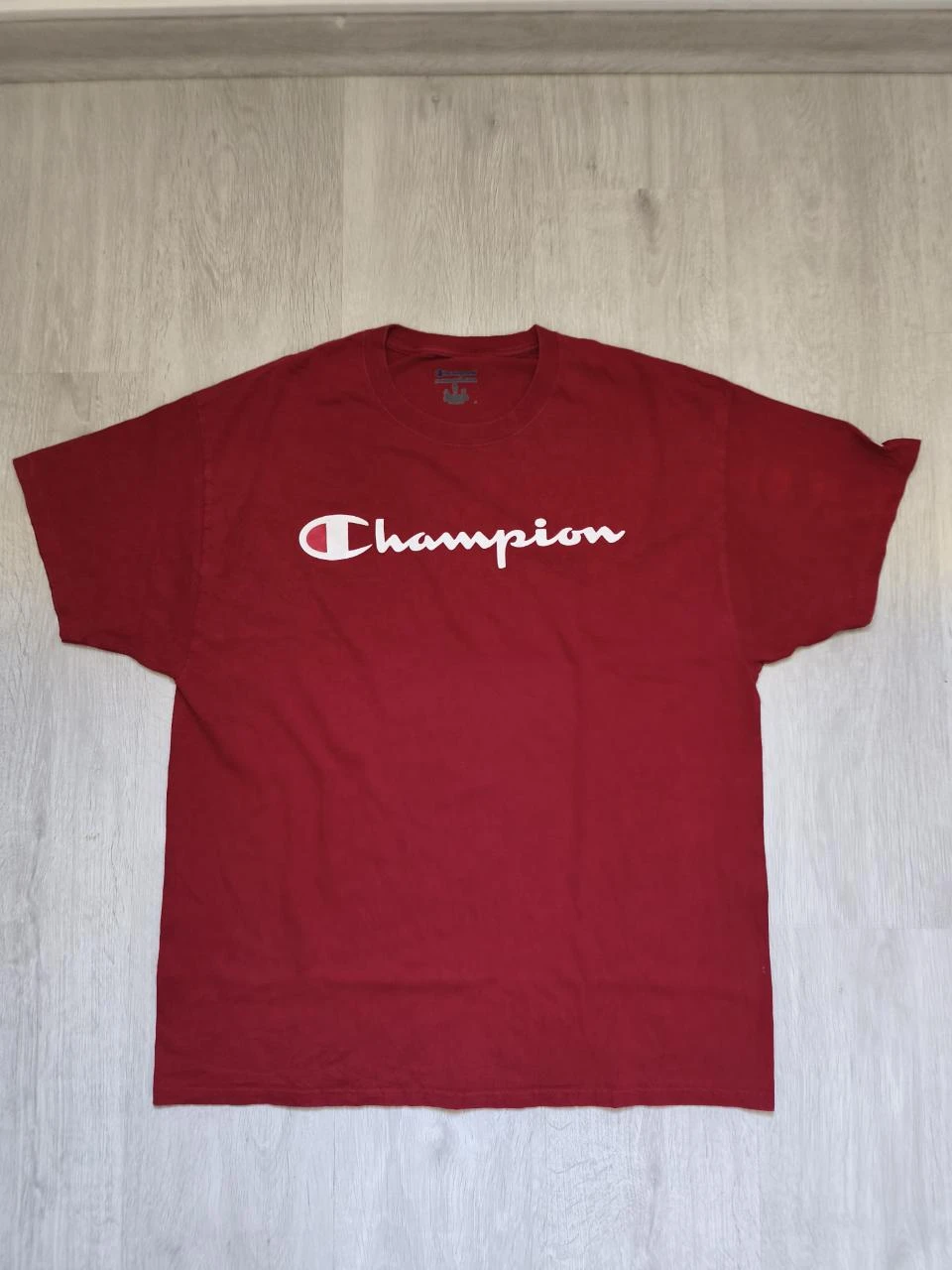 T-Shirt Champion Rouge Taille XL